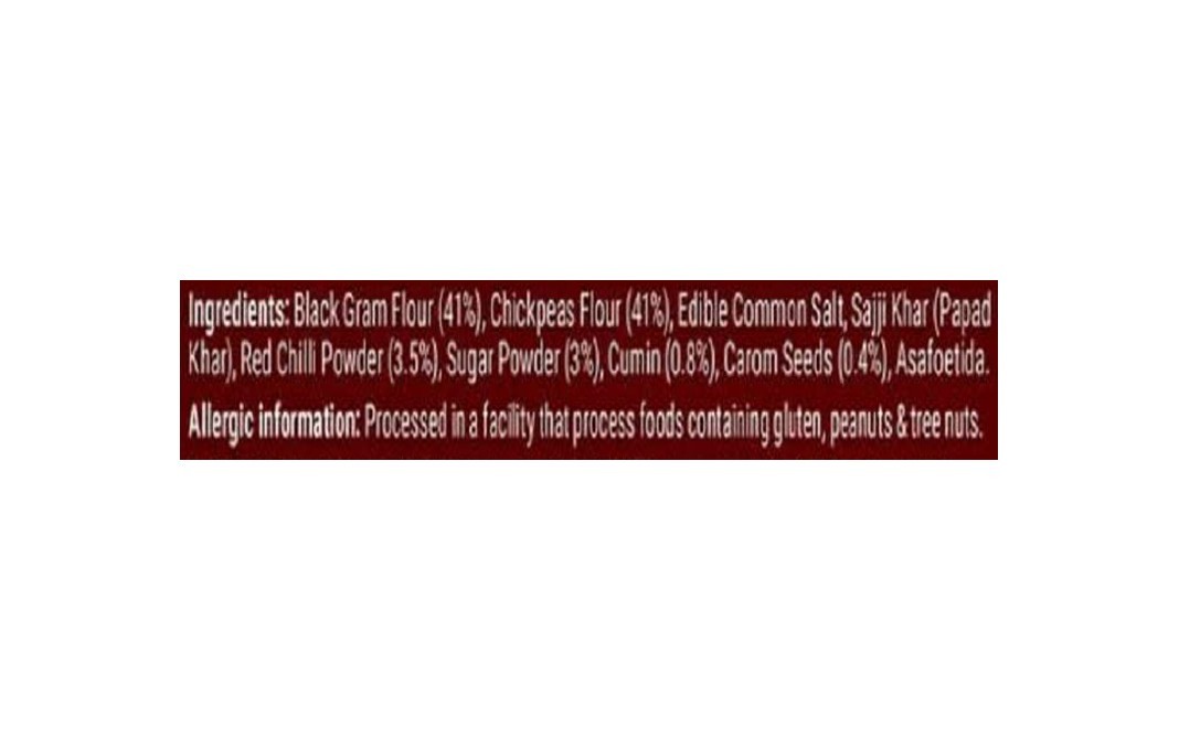 Bhikharam Chandmal Chana Papad    Pack  180 grams